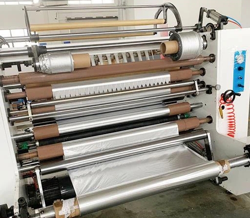 Nonwoven Fabric Rewinding And Cutting Machine